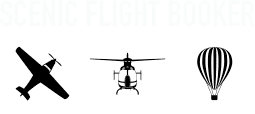 Scenic Flight Booker Logo Black & White
